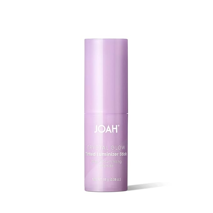 JOAH Crystal Glow Tinted Luminizer Stick, Multitasking Korean Warm Undertones