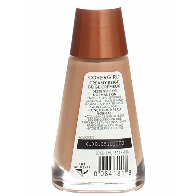 COVERGIRL Clean Normal Skin Foundation,1 Count(Pack of 1)