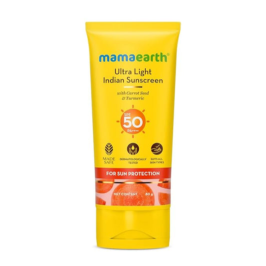 Mamaearth Ultra Light Sunscreen Lotion