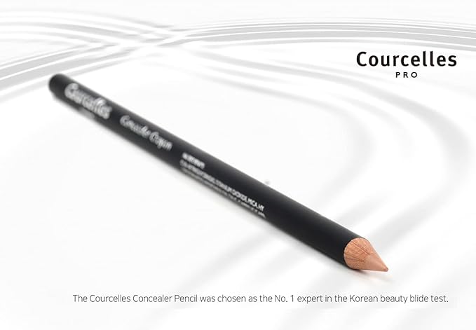 [K-Beauty Makeup] Courcelles Concealer Pencil CC706/CC707/CC708, Hard type-Natural (CC706-Light Beige)