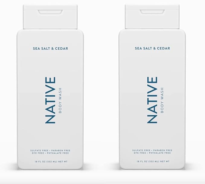 Native Body Wash Contains Naturally Derived Ingredients | 18 oz