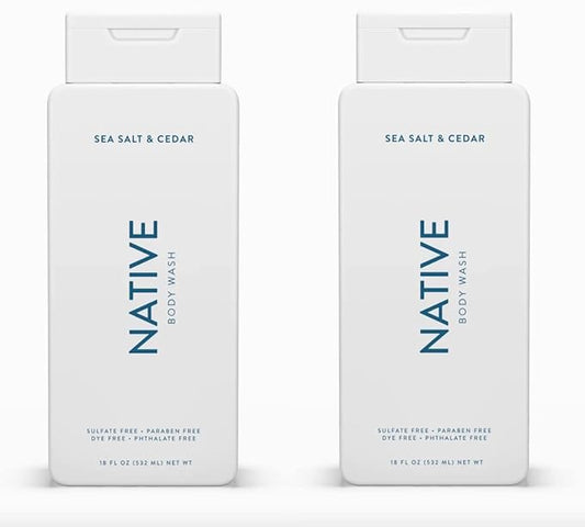 Native Body Wash Contains Naturally Derived Ingredients | 18 oz