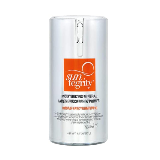 Suntegrity Moisturizing Mineral Face Sunscreen and Primer