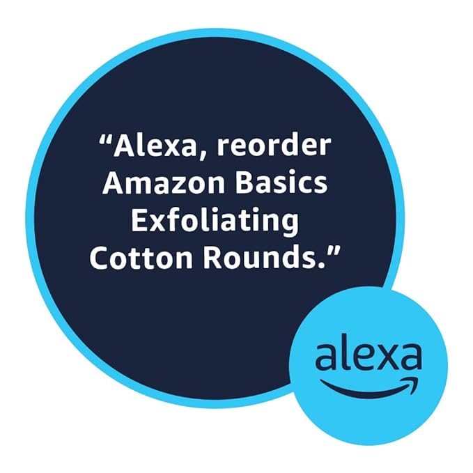 Amazon basics exfoliating cotton rounds,