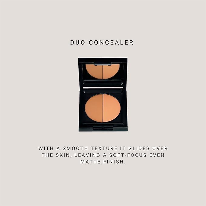 Idun Minerals- Duo Concealer- Double-Shade Compact Creamy Concealer- 1 Oz