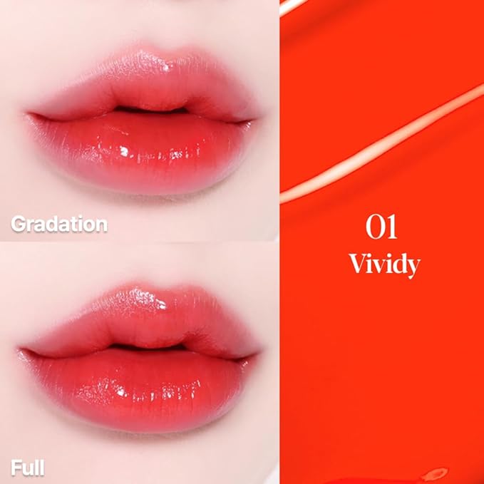 Espoir Lipstick Nowear Balming Glow #1 Vividy 0. Lipstick 1oz