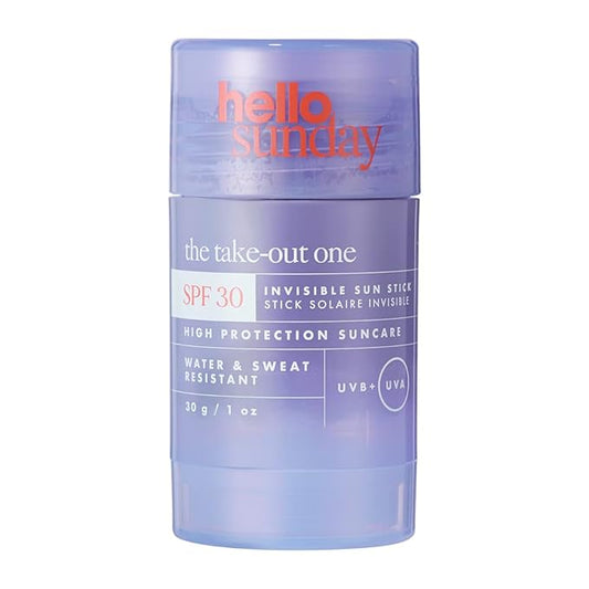 The Take-out One Invisible Sun Stick SPF 30 Pa Plus by Hello Sunday for Women - 1 oz Sunscreen