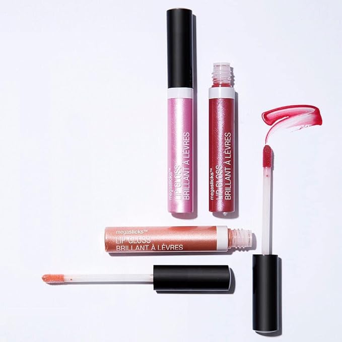 wet n wild MegaSlicks Lip Gloss, Ultra-Glossy, Vitamin-E Lip