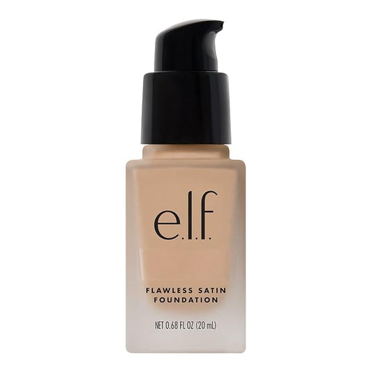 e.l.f. Flawless Finish Foundation, Lightweight & Medium Coverage, Oz () 20mL