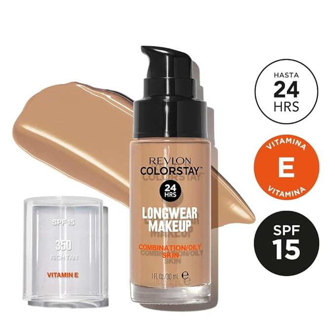 Revlon Colorstay Make Up Combination Oily Skin 350 Rich Tan 30ml