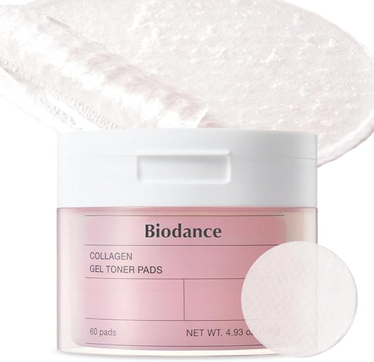 Biodance collagen gel toner pads