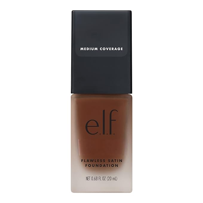 e.l.f. Flawless Finish Foundation, Lightweight & Medium Coverage, Oz () 20mL