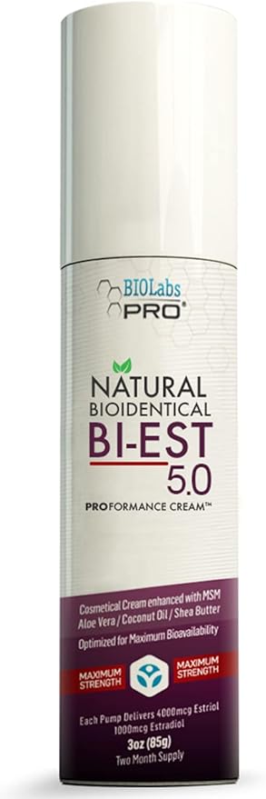 BioLabs PRO Natural Est 5.0 Cream, 3oz