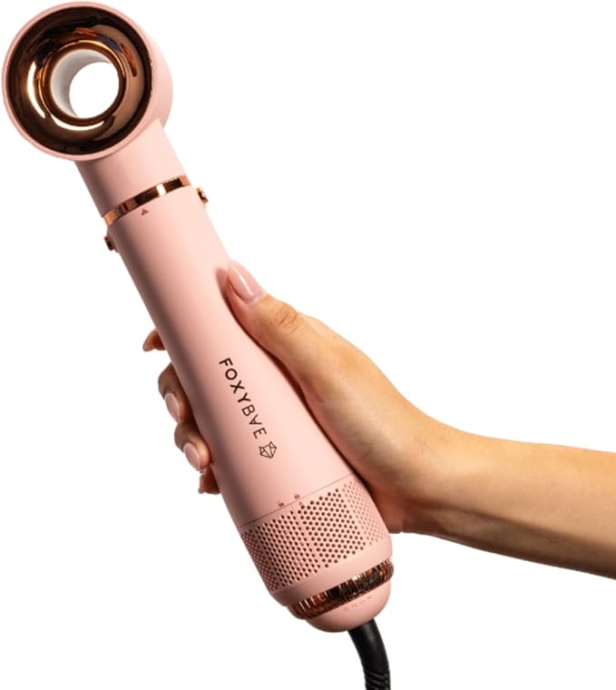 FoxyBae 4-in-1 Hot Air Styler: Blow Dryer Brush, Super Styler