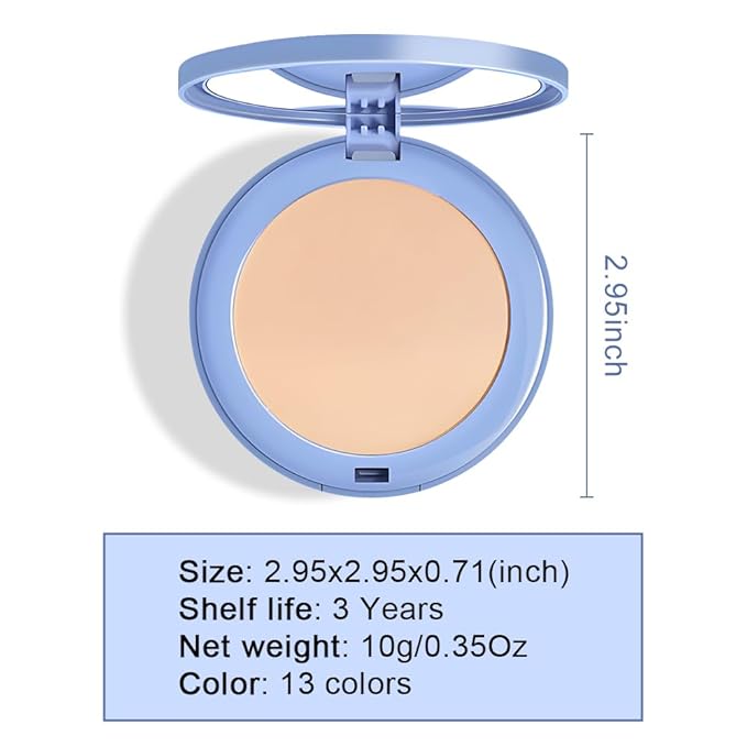 Oil Control Matte Perfection Face Pressed Powder, Matte Vanilla, 1) 0.35Oz