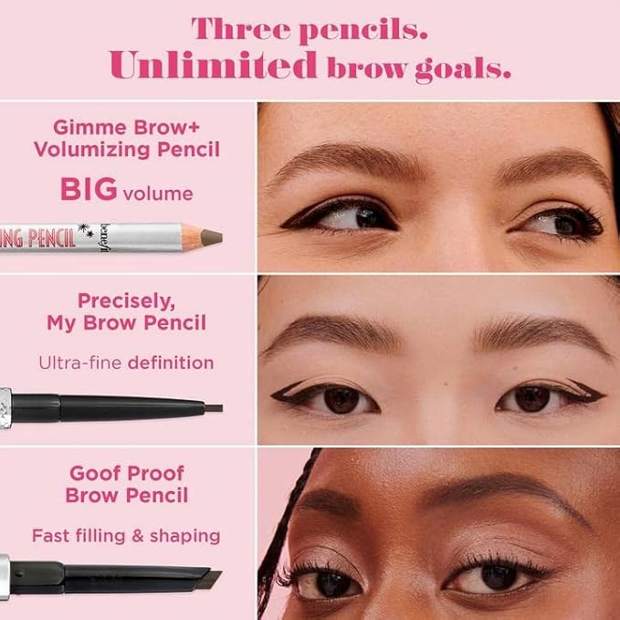 Benefit Gimme Brow+ Volumizing Pencil #04 Warm Deep 0.042 Ounce