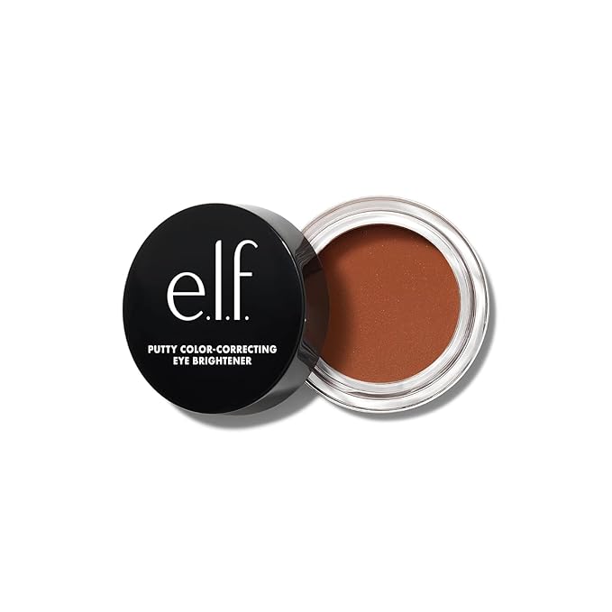 e.l.f. Putty Color-Correcting Eye Brightener, Under-eye Brightener & Cruelty-Free, Deep/Rich