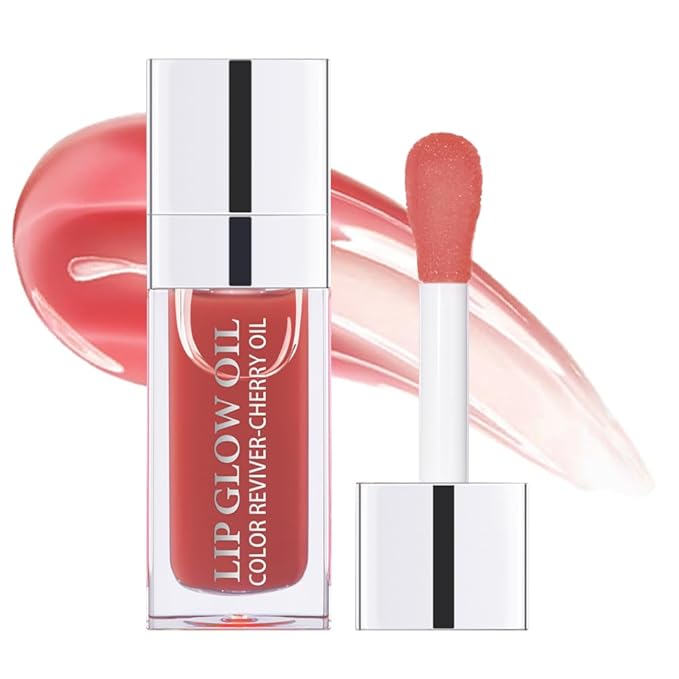 Hydrating Lip Glow Oil, Moisturizing Lip Glow Oil, Lip