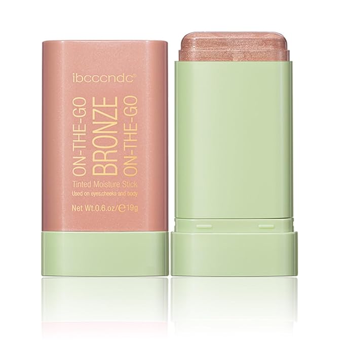 Multi-Use Makeup Blush Stick, Tinted Solid Moisturizer On-the-Go Soft Glow)