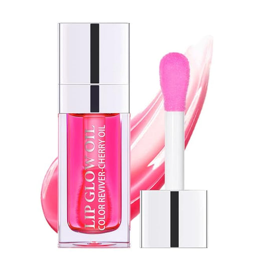 Hydrating Lip Glow Oil, Plumping Lip Gloss, Moisturizing Lip