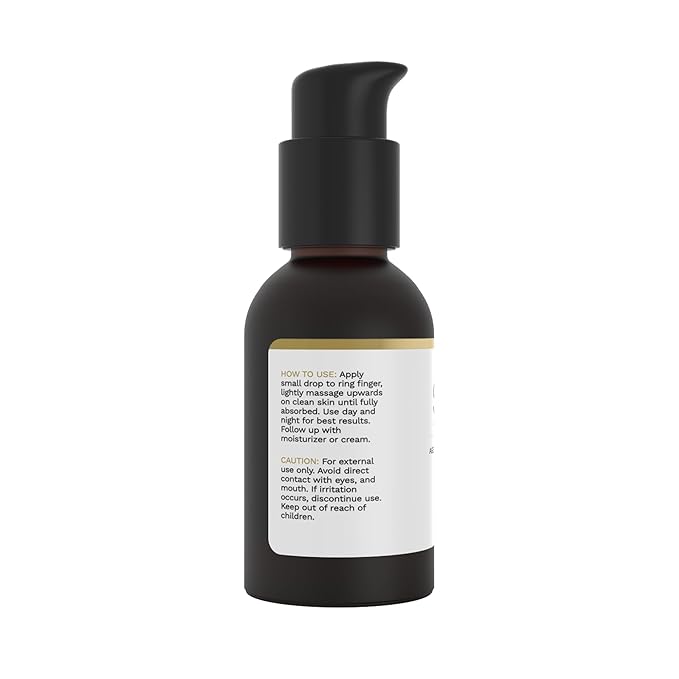 5% Vitamin C Serum for Face with Hyaluronic Acid - Anti-Aging & Skin Brightening - Even Skin Tone, Reduce Dark Spots & Acne, 1 Fl Oz