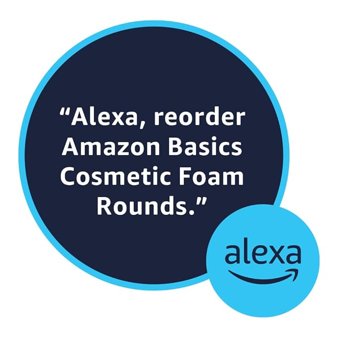 Amazon basics cosmetic foam rounds,