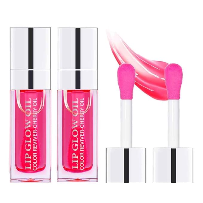 Hydrating Lip Glow Oil, Moisturizing Lip Glow Oil, Lip