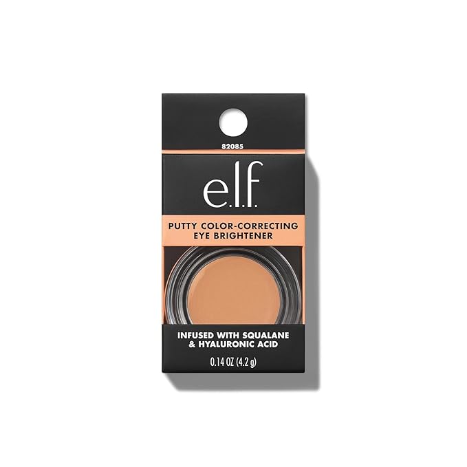 e.l.f. Putty Color-Correcting Eye Brightener, Under-eye Brightener & Cruelty-Free, Light/Medium