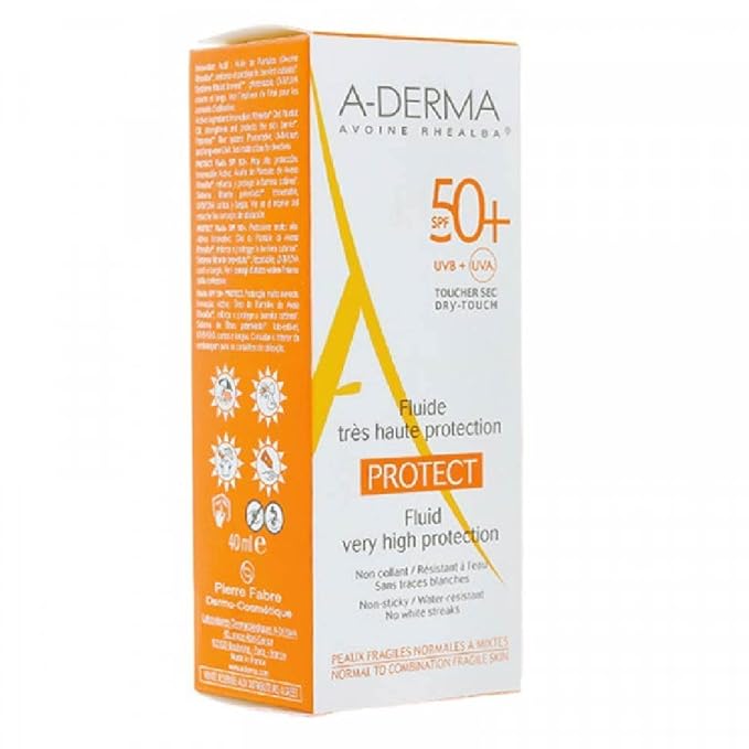 A-derma Protect Invisible Fluid Spf 50+ 40ml