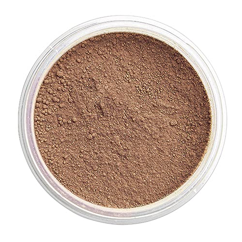 Dermaflage Mineral Powder Sunscreen for Sensitive Skin - Full Coverage, Conceals Acne Scars & Discoloration, Made in the Shade, 7g/0.25 oz - Dark