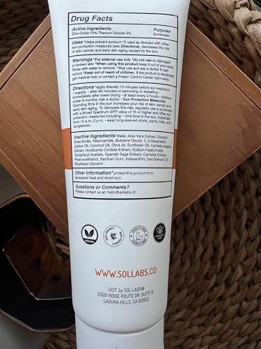 Daily Face and Body Sunscreen SPF 30 | On-The-Go All Natural Mineral, Water Resistant, Reef Safe, Korean Lightweight Formula, No White Cast, Ultra Hydrating, 12 Individual Use Packets