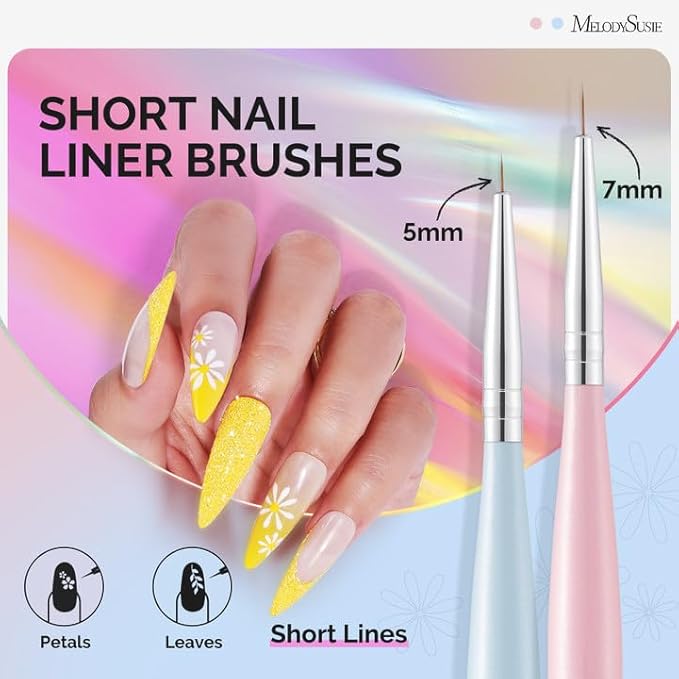 MelodySusie Nail Art Liner Brushes