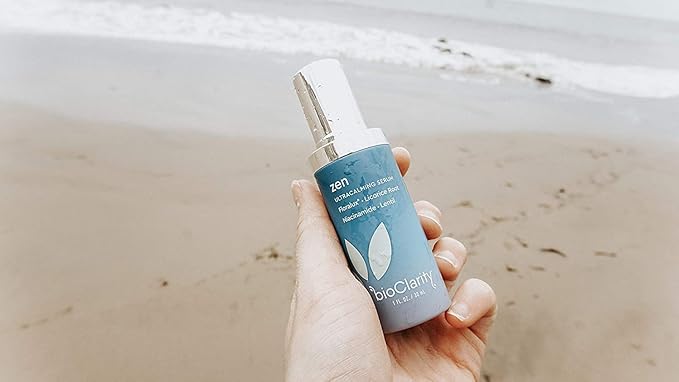 BioClarity Zen Ultra-Calming Serum | Ultracalming Serum for Redness-Prone Skin | 100% Vegan | Calm, Soothe, and Soften Face | Contains Floralux Naturally made from Chlorophyll | 1.7 fl. oz (Pack of 3)