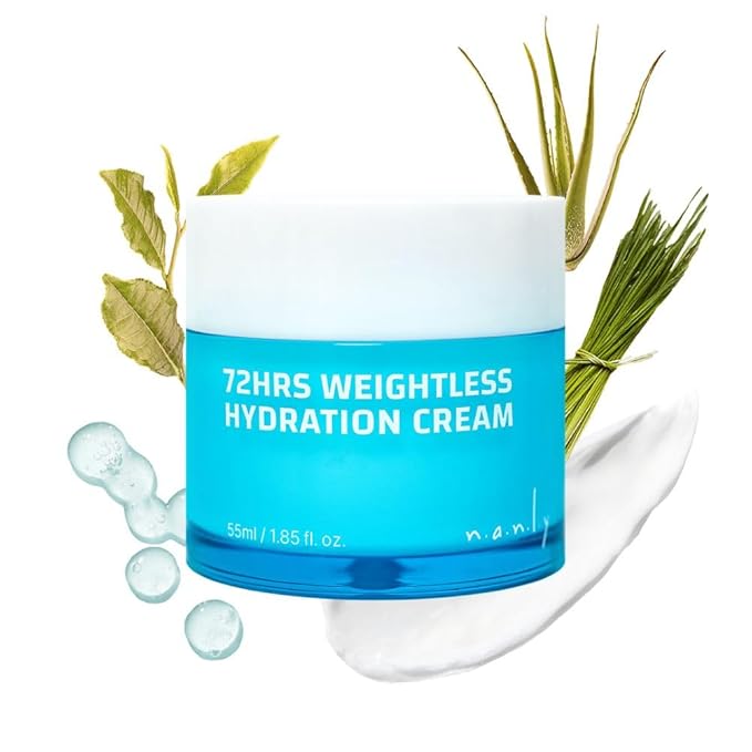 72 Hours Weightless Hydration Cream, Moisturizing Daily Face