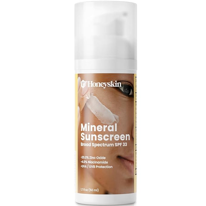 Honeyskin Facial Mineral Sunscreen -