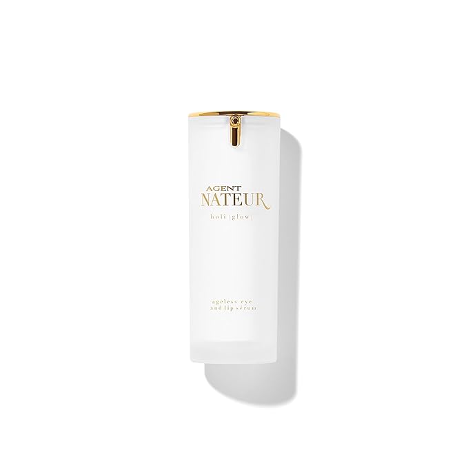 Agent Nateur - holi (glow) Natural Ageless Eye Serum | Luxury, Non-Toxic, Clean Skincare (.65 oz | 18 ml)