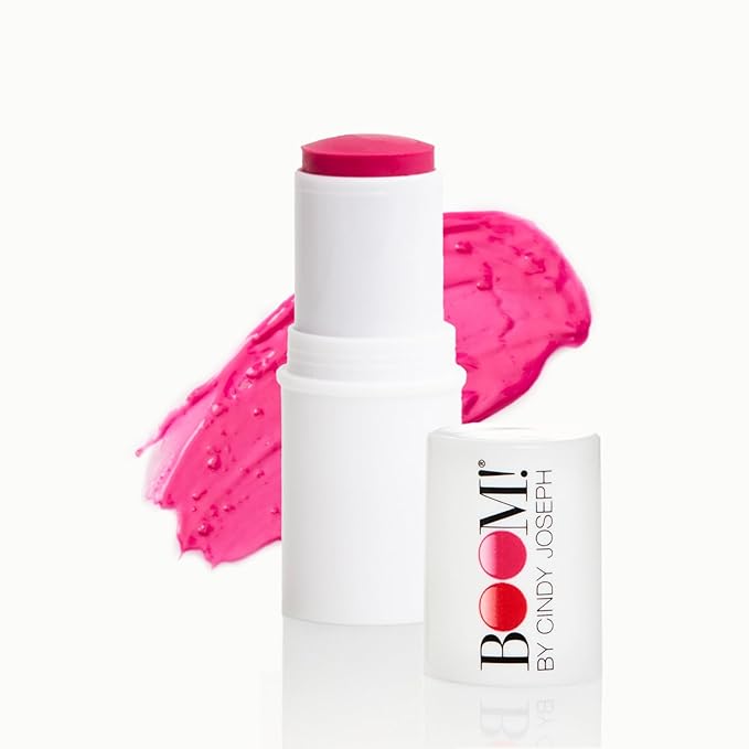 BOOM! by Cindy Joseph Boomstick Creamy Blush Stick Peony Pink