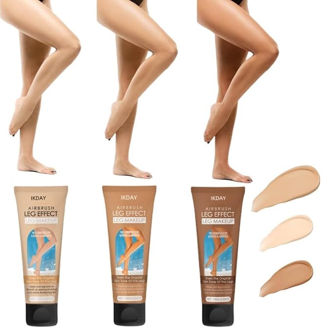 Leg Makeup Waterproof No Transfer - Leg Makeup Glow, 1)