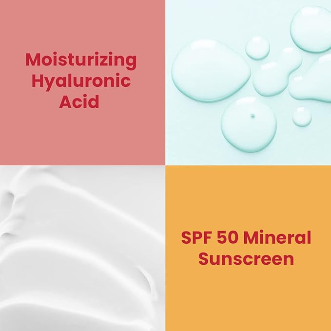 Protect Tinted Moisturizer & Mineral Sunscreen SPF 50, Skin Types, 50ml