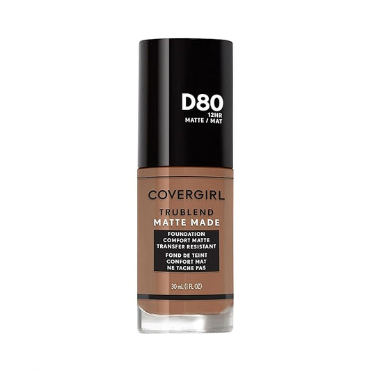 COVERGIRL TruBlend Matte Made Liquid Foundation, Soft Sable, of 1)