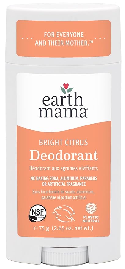 Earth Mama Bright Citrus Deodorant | Baking