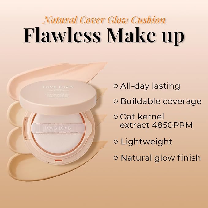 Natural Cover Glow Cushion Foundation | Beige)