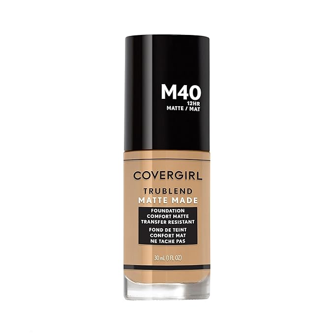 Covergirl Trublend Matte Made Liquid Foundation, T10 Golden of 1)