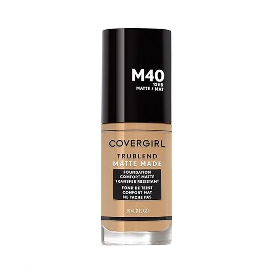 Covergirl Trublend Matte Made Liquid Foundation, T10 Golden of 1)