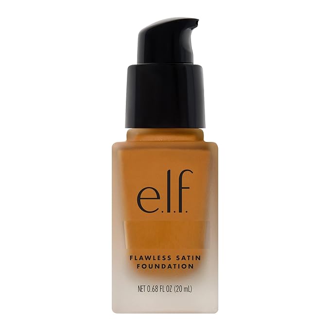 e.l.f. Flawless Finish Foundation, Lightweight & Medium Coverage, Oz () 20mL