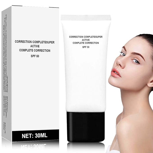 Skin Tone Adjusting CC Cream SPF 50,Cosmetics CC Tone (Natural)