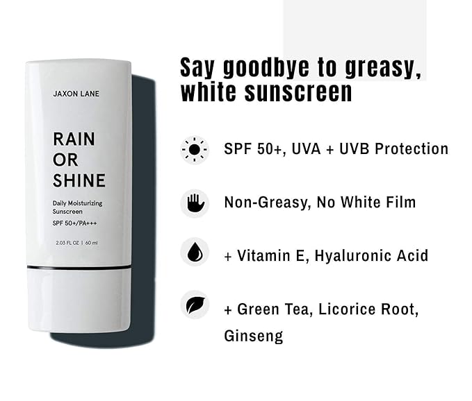 RAIN OR SHINE Anti Aging Face Sunscreen SPF Aging