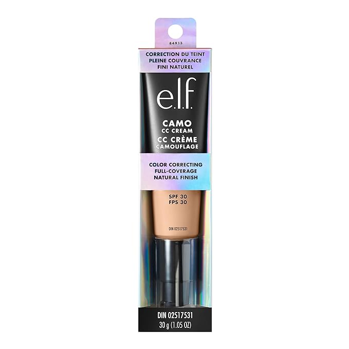 e.l.f. Camo CC Cream | Color Correcting Full N | 1.05 Oz