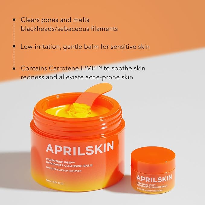 Aprilskin Carrotene IPMP Hydromelt Double Cleansing Makeup Remover Cleansing