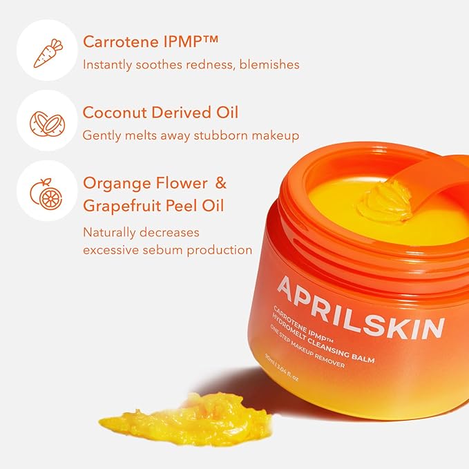 Aprilskin Carrotene IPMP Hydromelt Double Cleansing Makeup Remover Cleansing